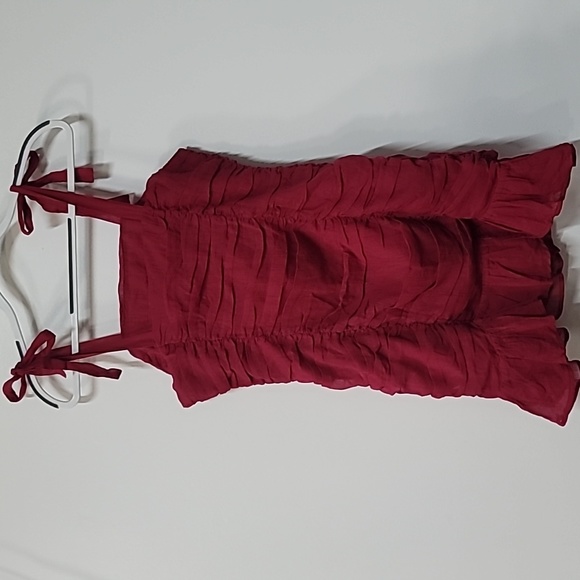 Urban Outfitters MINKPINK Little Darling Ruched Mini Dress size M - Picture 8 of 11
